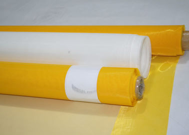 ผ้าโพลีเอสเตอร์โบลต์สีเหลืองที่กำหนดเอง 50 &amp;#39;&amp;#39;36 ไมครอนสำหรับการพิมพ์ PCB