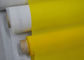 สีเหลือง 64T - ตาข่ายหน้าจอโพลีเอสเตอร์ 55 ไมครอนพิมพ์สำหรับแผงวงจรพิมพ์