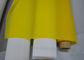 ผ้าตาข่ายโพลีเอสเตอร์ 158 ไมครอน 47T สำหรับการพิมพ์เซรามิก, สีขาว / เหลือง