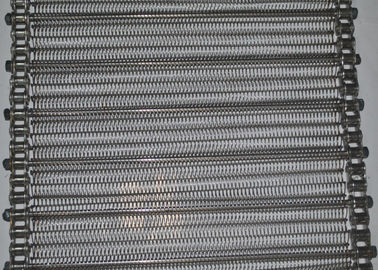 ราคาดี 304 เอสเอสแบนสายพานลวด Flex, สายพานลำเลียงเกลียวตาข่ายสำหรับการแปรรูปอาหาร ออนไลน์