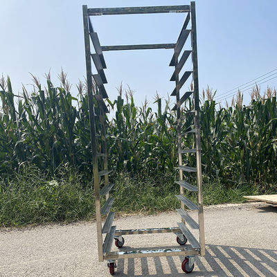 ราคาดี 12 ชั้นสแตนเลสโอฟน ขนมขนมปังกระถางกระถาง Rack ออนไลน์