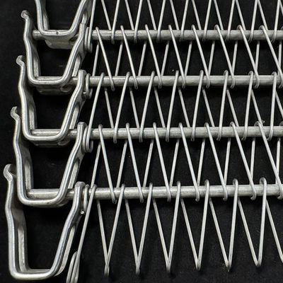 ราคาดี สายพานลำเลียงตาข่ายเกลียวสำหรับอุโมงค์แช่แข็ง IQF สำหรับหอระบายความร้อน ออนไลน์