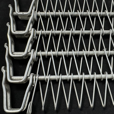 ราคาดี iqf อุโมงค์ Freezer สายกลม Mesh คอนเวียร์เบลท์สําหรับหอคอยเย็นแบบจําแนก ออนไลน์