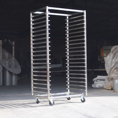 ราคาดี ขนาดที่กําหนดเอง สแตนเลส Rack Trolley สําหรับการแห้งเบ้ก ออนไลน์