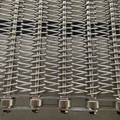 ราคาดี Custom Chain Driven 304 Stainless Steel Spiral Wire Mesh Conveyor Belt for Fried Foods Industries ออนไลน์