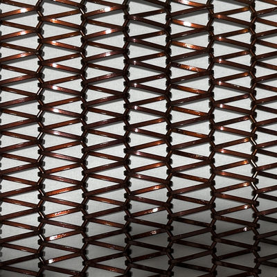 ราคาดี Architectural Decorative Spiral Wires Stainless Steel Chain Link Conveyor Belt Mesh ออนไลน์