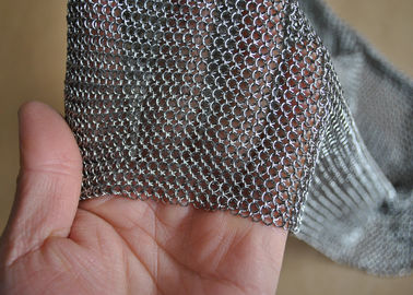 ราคาดี 3.81 มิลลิเมตรแหวน Dia 304L สแตนเลส Chainmail ขัดพื้นเชื่อมความยาวที่กำหนดเอง ออนไลน์