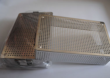 ราคาดี 40x30x5cm ตาข่ายลวดโลหะพรุนตะกร้าฆ่าเชื้อทางการแพทย์ ออนไลน์