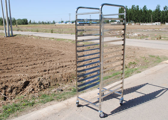 ราคาดี อาหารเครื่องดื่มสแตนเลสชั้นวางรถเข็นขนมเบเกอรี่คูลลิ่งถาด ออนไลน์