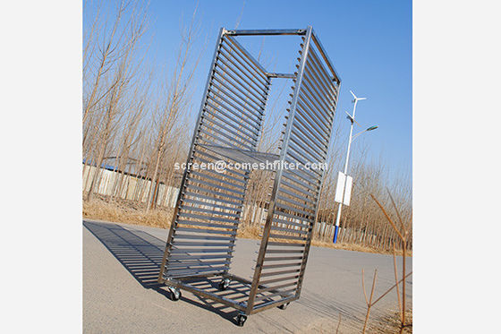 ราคาดี 201 Heavy Load 1.0mm Stainless Steel Rack Trolley ออนไลน์