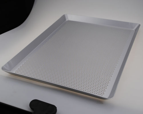 ราคาดี ความต้านทานการกัดกร่อนใบรับรอง Fda 0.6 มม. ถาดอบสแตนเลส ออนไลน์