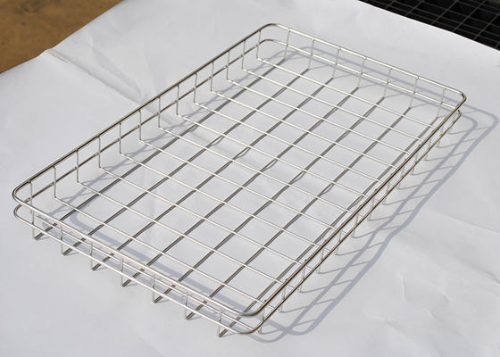 ราคาดี Customized 304 Stainless Steel 30mm Holes Wire Mesh Tray 60cm X 40cm ออนไลน์
