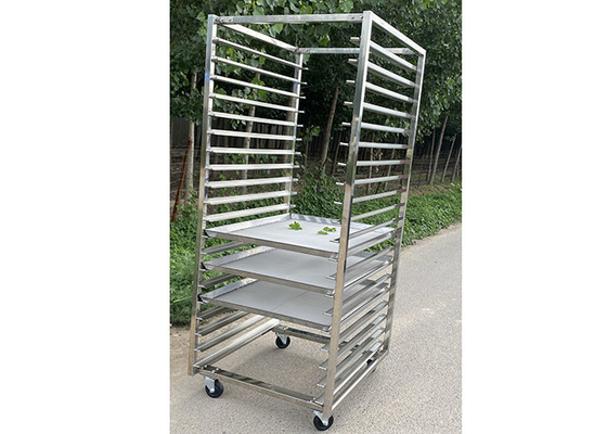 ราคาดี Bread 15 16 20 Tier Stainless Steel Rack Trolley Drying Baking เบเกอรี่ อาหาร ผลไม้ ออนไลน์