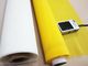 80T สีเหลืองโพลีเอสเตอร์ผ้าไหมหน้าจอพิมพ์ตาข่ายสำหรับการพิมพ์สิ่งทอ, 30-70m / ม้วน