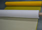 สีเหลือง 50 &quot;72T - 55 โพลีเอสเตอร์สกรีนตาข่ายสำหรับสิ่งทอดีป้องกันไฟฟ้าสถิตย์