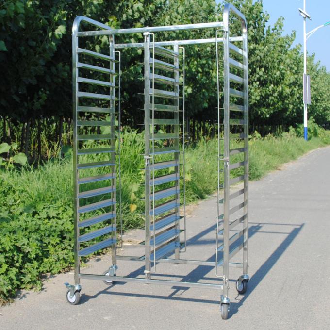 Fda's Rack แผ่นเพลทที่ปรับแต่งได้ Fda Stainless Steel Rack Trolley Stray Pan