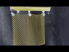 ผ้าม่านเพดานอัลลูมิเนียมทองคํา