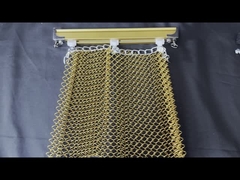 อลูมิเนียม สายโค้ง สายโค้ง Mesh หลังคาผ้าม่าน Track หลังคา