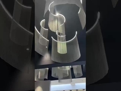 โลหะไร้สารสแตนเลส ท่อแหวนประดับ Mesn Screen