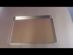 เกรดอาหาร 1.0 มิลลิเมตร ความหนา 60x40x4 ซม เหล็กไร้สแตนเลส 304 ใบ baking tray