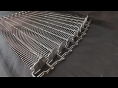 iqf อุโมงค์ Freezer สายกลม Mesh คอนเวียร์เบลท์สําหรับหอคอยเย็นแบบจําแนก