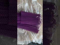 ม่านตาข่ายโลหะตกแต่ง ม้วนตาข่ายลวดอลูมิเนียม ม่านเพดาน ม่านแถบโซ่