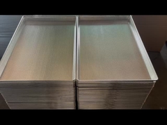 เครื่องล้างน้ําจากโลหะที่กําหนดเอง ถังขนมขัดขุด สแตนเลสทนทาน สําหรับขนมอาหาร