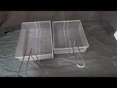Corrosion Resistance 36x24x12cm Stainless Steel Basket For Kitchen