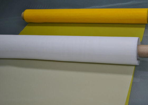 60 ไมครอน 100T-40 โพลีเอสเตอร์ สกรีนพิมพ์ Mesh ความกว้าง 127cm