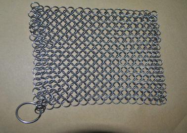 ราคาดี เหล็กกล้าไร้สนิม SGS, Chainmail Scrubber, 30 Ringer เหล็กหล่อทำความสะอาดสำหรับ Kichen ทำความสะอาดกระทะ ออนไลน์