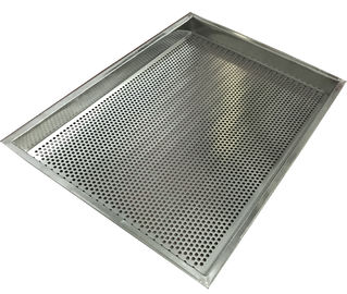 316 สแตนเลสตาข่ายถาดเตาอบโลหะ Perforatted อบความหนา 2.0 มม