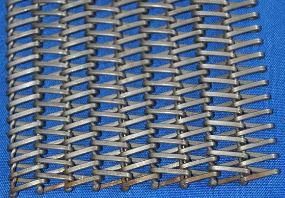 สายเหล็ก Mesh สแตนเลส คอนเวียร์เบิร์ท Aisi 430 สําหรับ Annealing แก้วเตาอบ