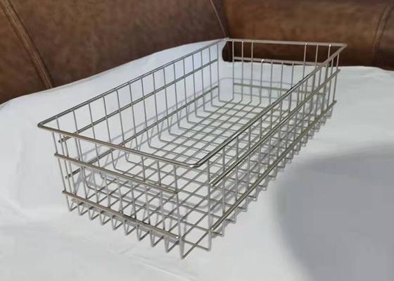 ความทนความร้อน สแตนเลส Mesh กระเป๋าสตางค์ Custom ขนาด 304 316 สําหรับการทําความสะอาด