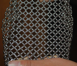 ราคาดี 304 สแตนเลส Chainmail ขัดพื้นครัวเหล็กหล่อทำความสะอาดฮาร์ดแวร์ 7 * 7 นิ้ว ออนไลน์