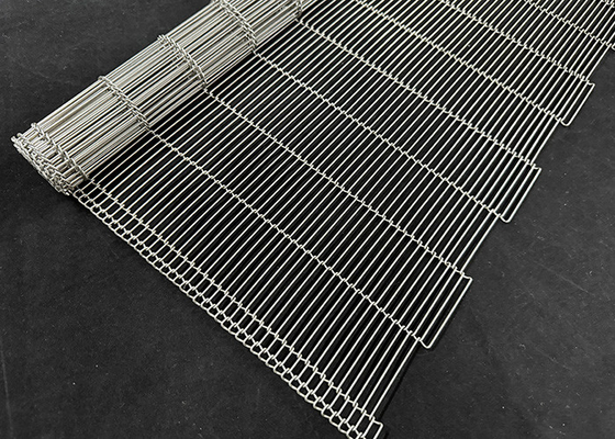 ราคาดี อาหาร ช็อกโกแลต Enrober สแตนเลส Flat Flex Wire Mesh คอนเวียร์แบนท์ ออนไลน์