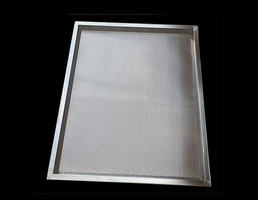 สินค้าที่กําหนดเอง สามารถสะสมได้ อาหารเกรดโลหะ perforated สแตนเลส 304 316 ขนมปัง การแห้งเตาอบ
