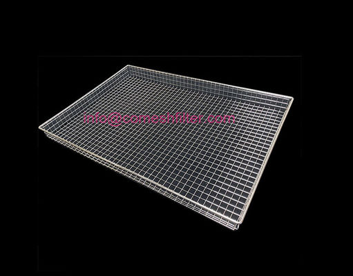 เหล็กไร้สแตนเลส 304 316 ยูทราซอนการฆ่าเชื้อสาย Mesh Grill ตู้อาหาร กระเป๋าสําหรับการทอด steamer การกําจัดเชื้อ