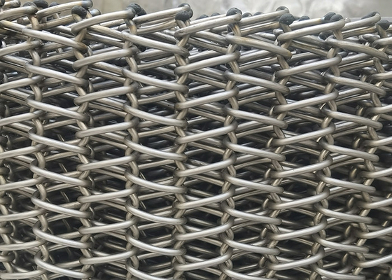ราคาดี สแตนเลส Balance Weave Wire Mesh คอนเวียร์เบลท์ อุณหภูมิการทํางานสูง ออนไลน์