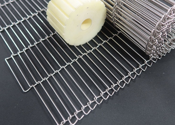 ราคาดี 2-10 มิลลิเมตร สีดําเงิน Flat Edge Wire Mesh Belt / Wire Mesh คอนเวียร์เบลท์ ออนไลน์