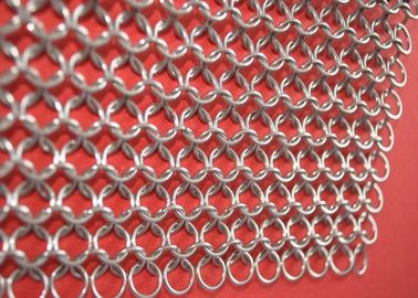 ราคาดี 8 * 8 นิ้ว 316L สแตนเลส Chainmail เหล็กหล่อทำความสะอาดสำหรับ Pon ทำความสะอาด ออนไลน์