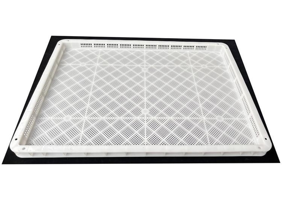 อาหารเกรด Hdpe PP พลาสติกการรักษาการแห้งเทรย์ ขาย อาหารการแห้ง stackable เทรย์พลาสติก