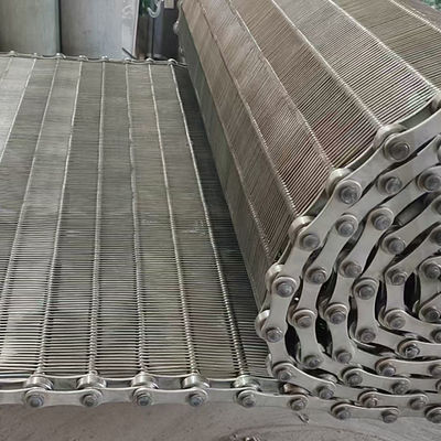 ราคาดี อาหารเกรดเหล็กไร้ขัด สาย Mesh วงโซ่สมดุล สายพานขนส่งเข็มขัดสําหรับเตาหล่อ ออนไลน์