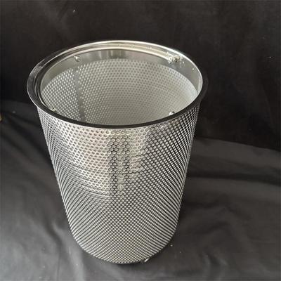ราคาดี Stainless Steel Cylinder Mesh Screen Filter Tube Woven Wire Mesh Strainer Round Perforated Filter Basket ออนไลน์