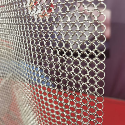 ราคาดี Professional 316L Stainless Steel Welded Rings Chainmail Mesh for Outdoor Decoration ออนไลน์