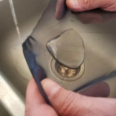 ราคาดี ผ้าตาข่ายกรองไมครอนโพลีเอสเตอร์เคลือบสารกันน้ำสีดำ ออนไลน์