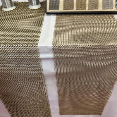 ราคาดี สแตนเลสสตีลสีทองตกแต่งโซ่เชื่อมโยงแหวนตาข่าย Chainmail แหวนหน้าจอ ออนไลน์