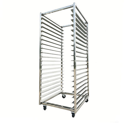 Commercial Ketchen ชั้นวางแผ่น Bun สแตนเลสตาข่าย PAN Drying Baking Cooling ถาดรถเข็นอลูมิเนียมเบเกอรี่ชั้นวางขนมปังสำหรับเตาอบ