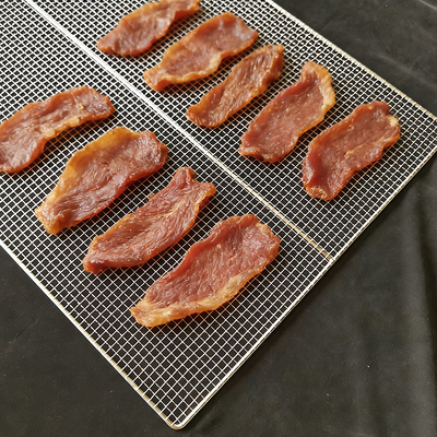 800x600 304 Stainless Steel Metal Cooling Rack Baking Drying Fruit Wire Mesh Tray