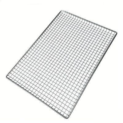 Large Food Grade Stainless Steel Sus 304 Wire Mesh Oven Dehydrator Drying Cake Bread Cooling bakery trays and rack for Baking Beef Jerky