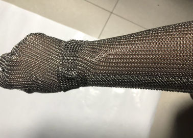 ราคาดี ถุงมือตาข่ายสแตนเลสสตีลโซ่ข้อมือแบบยาว 19 ซม. สำหรับฆ่า ออนไลน์